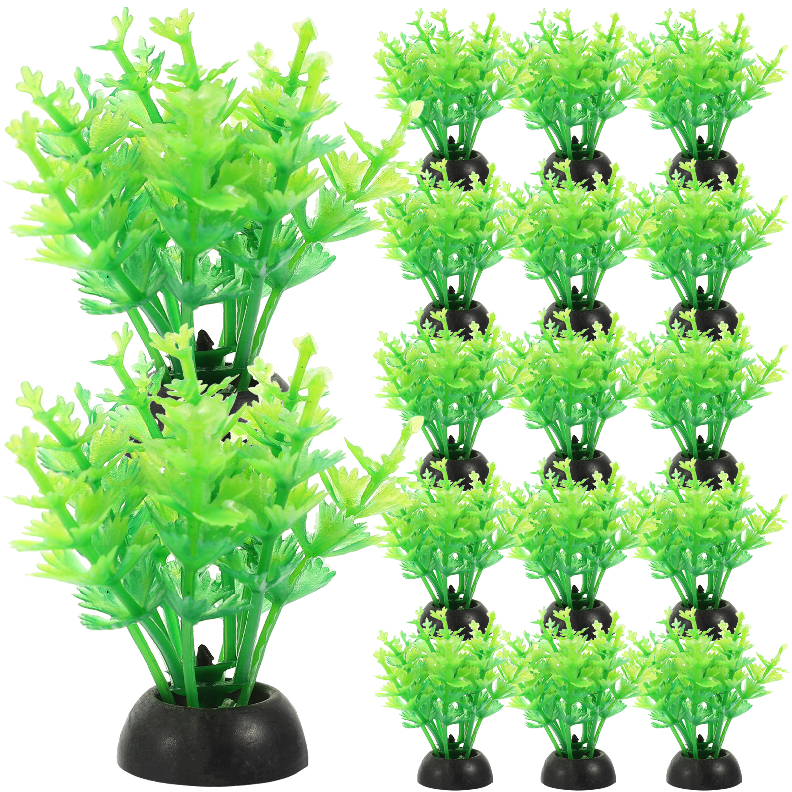 20 Pcs Aquarium Landscaping Plant Betta Fish Toys Aquarium Grass Fish