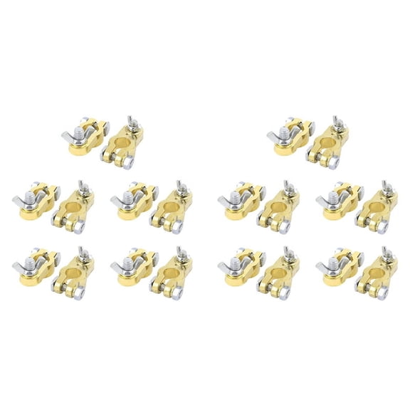 20 Pcs Automotive Car Boat Truck Battery Terminal Clamp Clip Connector Battery Clip Battery Connector