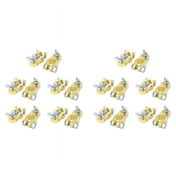 20 Pcs Automotive Car Boat Truck Battery Terminal Clamp Clip Connector Battery Clip Battery Connector