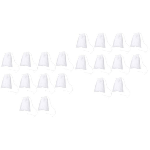 20 Pcs Bait Bag Mesh Fishing Lures Storage Candy Sea Shell Bags Net Non-woven Fabric