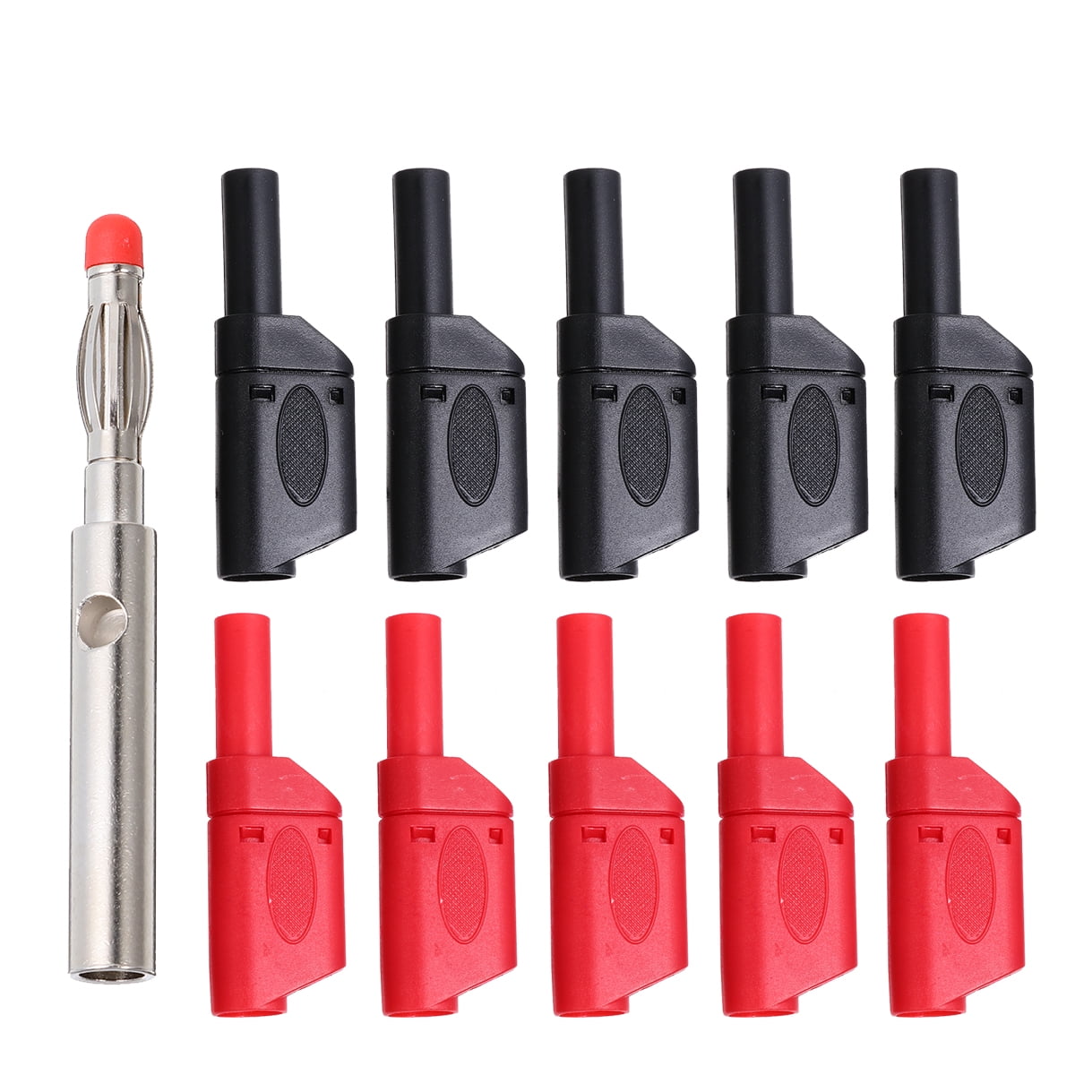 20 Pcs Banana Plug Connectors Multimeter Test Leads Ends Banana Plugs Adapter