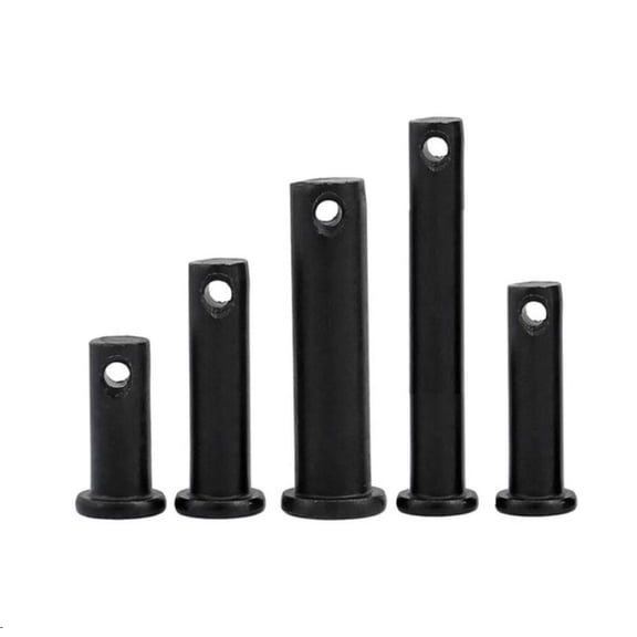 20 Pcs Black Carbon Steel Positioning Pins, for Mechanical Equipment Electronic Accessories 8X45mm.