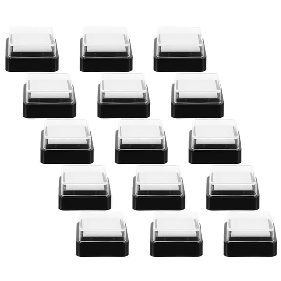 20pcs DIY Blank Ink Pad Square Stamp Pad Scrapbooking Crafts Making Ink Pads