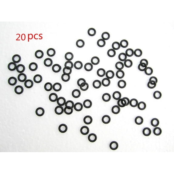 20 Pcs Black Rubber O Ring Washers Grommets 18mm 22mm 25mm O-rings Gasket seal