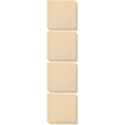 20 Pcs Board Unfinished Wooden Boards Cedar Grilling Planks Rectangles for Crafts DIY