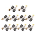 thumbnail image 1 of 20 Pcs CB408 Electric Motor Carbon Brushes Repair Part 12mm x 9mm x 6mm, 1 of 2