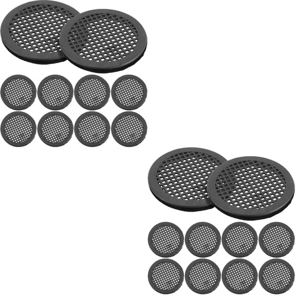 20 Pcs Cabinet Air Hole Vent Device Venting Kitchen Cabinets Furniture Soffit Vents