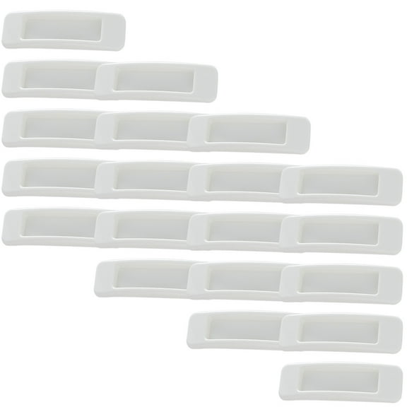 20 Pcs Cabinet Auxiliary Handle Door Handles Pulls Knob for Cabinets Kitchen Cabinent Furniture Cupboard Adhesive