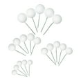 thumbnail image 1 of 20 Pcs Cake Topper Decorations With Gold Balls On Sticks - Cake Picks For Birthday, Wedding, And Party Decorations, 1 of 5