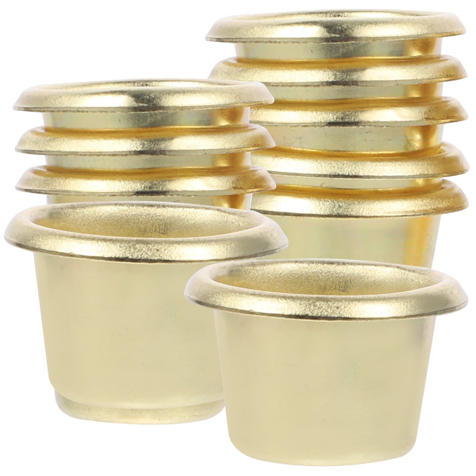 20 Pcs Candlesticks Candle Holder Candle Wax Metal Candle Cups Candle