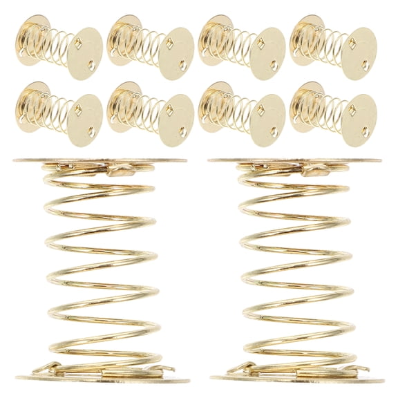 Homoyoyo Compact Golden Spring Bases for DIY Car Dolls, Sturdy and Versatile, 20Pcs