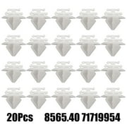 20 Pcs Car Exterior Door Trim Clips for C2 C3 206 207 8565.40 856540 7701056846 Auto Accessories