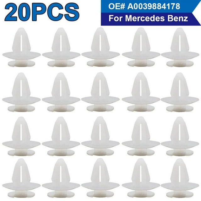20 Pcs Car Interior Door Trim Panel Clips for MercedesBenz OE