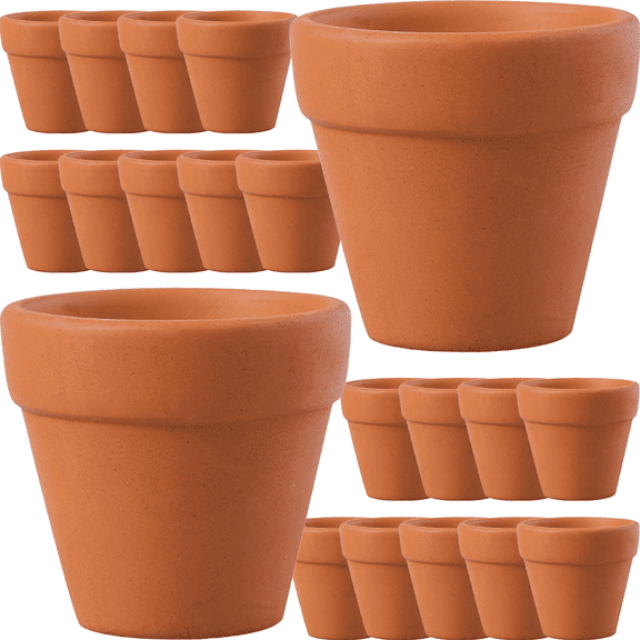 20 Pcs Ceramics Succulent Planter Succulents Pot Pots for Cactus Clay Decorations