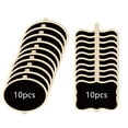 thumbnail image 1 of 20 Pcs Chalkboard Signs with Wooden Clip,Mini Chalkboard Signs for Food,Memo,Note Taking,Label Signs,Party,Food Labels for Party Buffet, 1 of 6