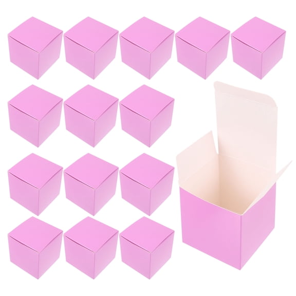 20pcs Violet Paper Gift Packing Box for Storage Lightweight and Durable with Fine Workmanship