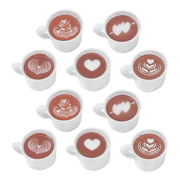 20 Pcs Coffee Mugs Mini Coffee Cup 2.20X1.70X1.30CM White
