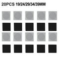 thumbnail image 1 of 20 Pcs Collection Organizer Storage Box Coin Capsule Case Container Square, 1 of 5