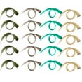 thumbnail image 1 of 20 Pcs Colored Party Highlights Clip in Hair Extensions for Girls Multi-colors Straight Hair Synthetic HairpiecesC, 1 of 5
