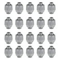 thumbnail image 1 of HOT 20 Pcs Conduit Connectors, 1/2 Inch Liquid Tight Connector NPT Non-Metallic for PVC Electrical Flexible Fittings, 1 of 8