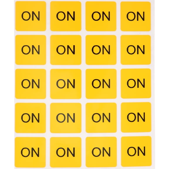 20 Pcs Console Sticker Controller Switch Easy to Apply