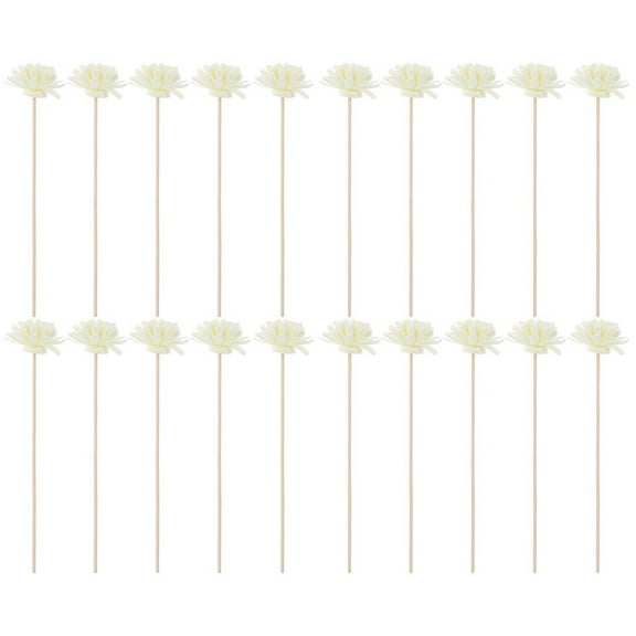 20 Pcs  Diffuser Flower Sticks Essential Oil Sticks Aroma Diffuser Flower