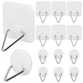 thumbnail image 1 of 20 Pcs Disk Display Rack Hook Wall Plate Holder Circle Hooks Wall-mounted Photo Frame Hangers Hanging, 1 of 6