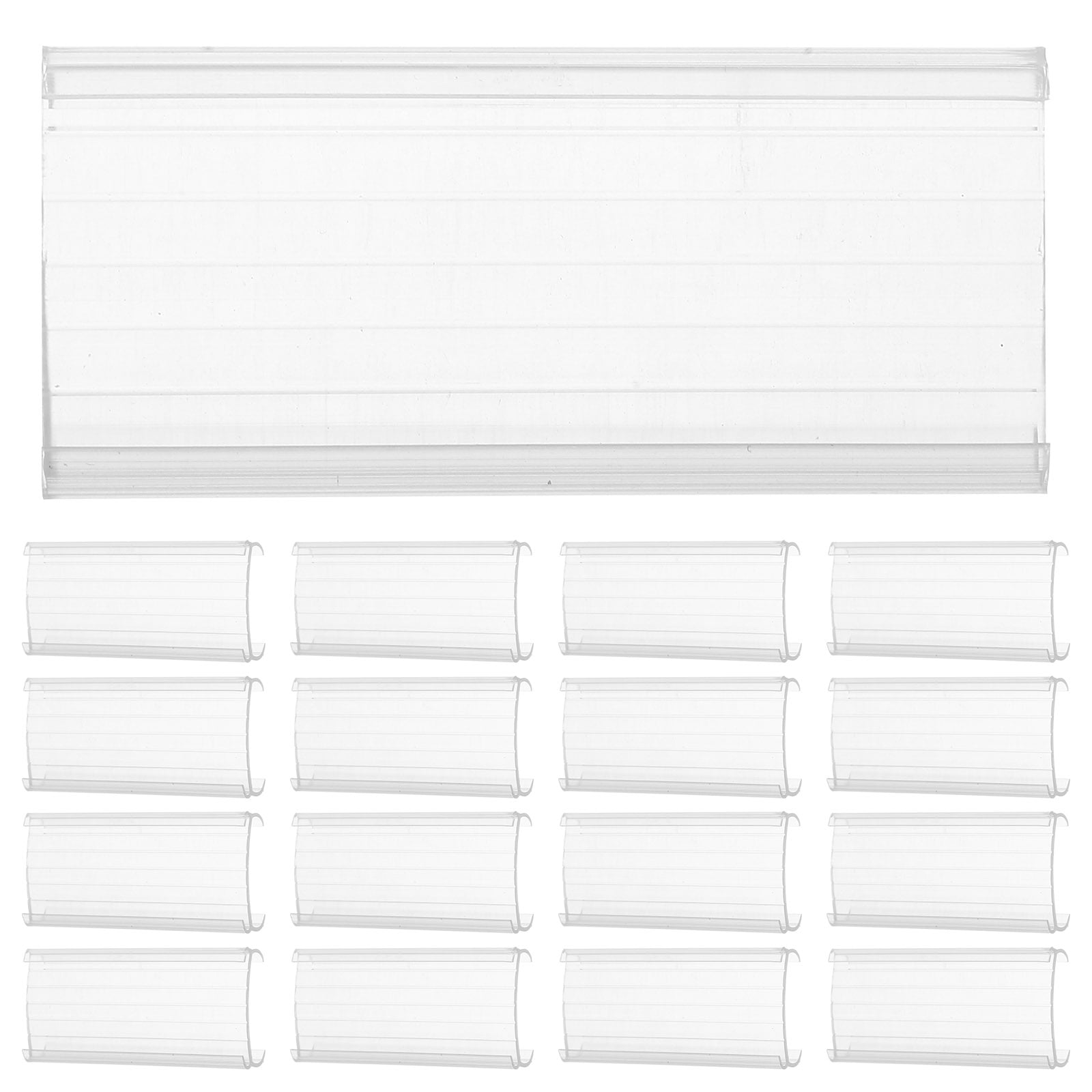 20 Pcs Display Stand Labels Price Tag 7.50X3.50X1.00CM - Walmart.com