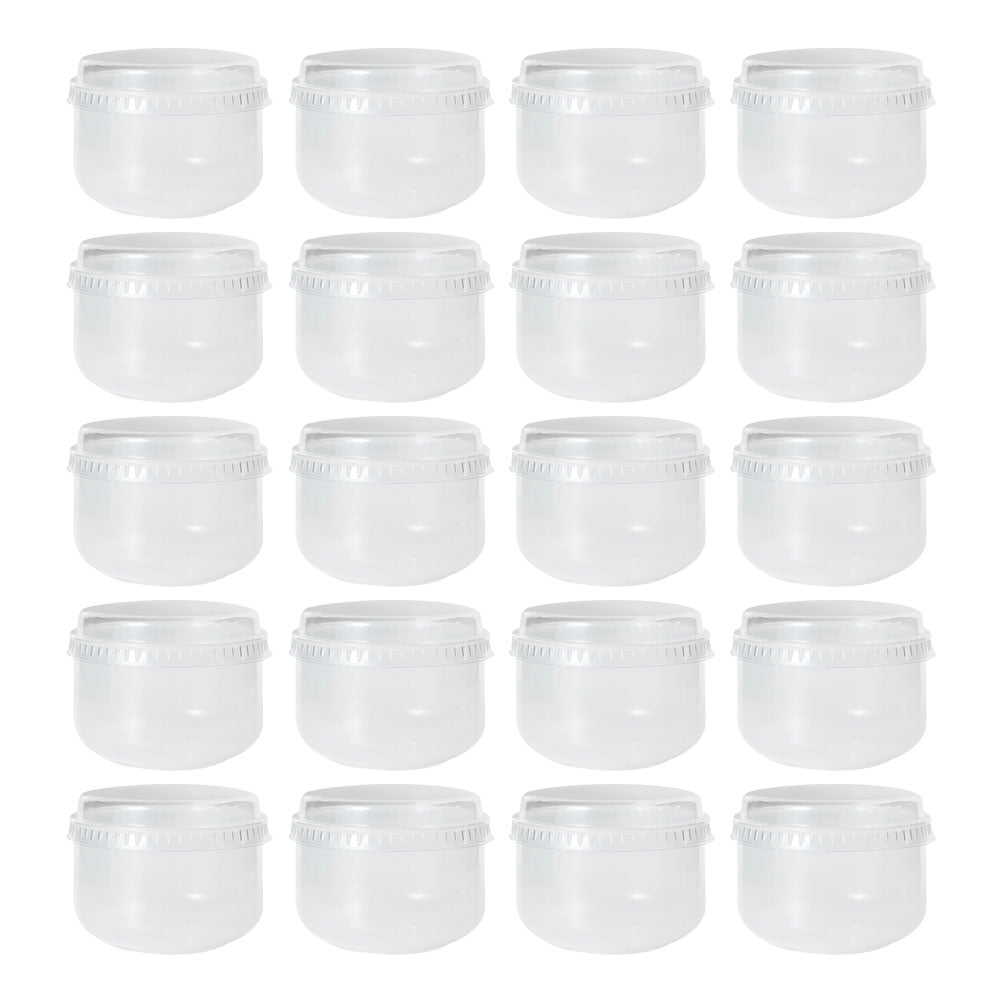 Raindrops Transparent Dessert Cups with Lids for Storage Made of PP ...