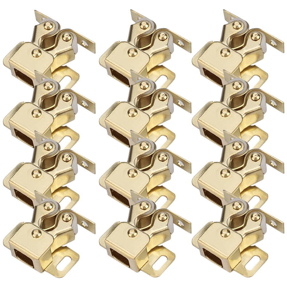 20 Pcs Double Roller Lock Latch Cabinet Door Catch Rv Drawer Latches ...