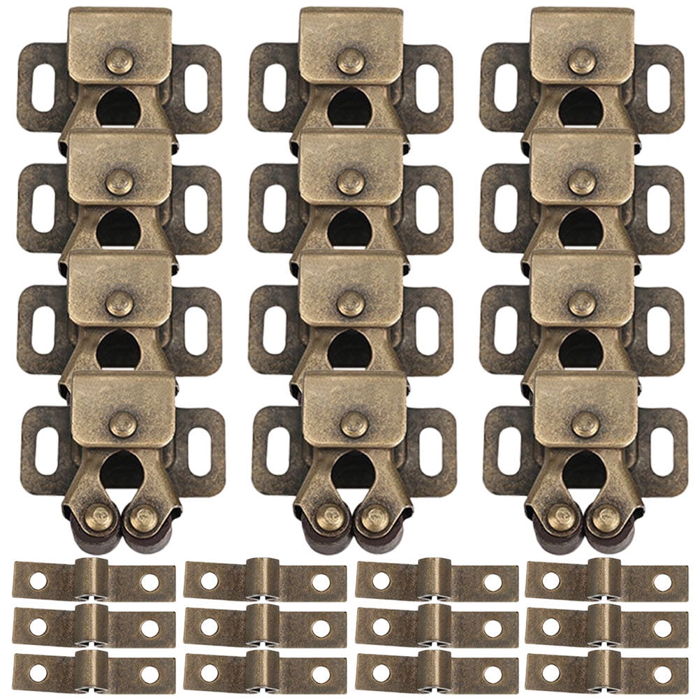 20 Pcs Double Roller Lock Latch Fasteners Hardware The Switch
