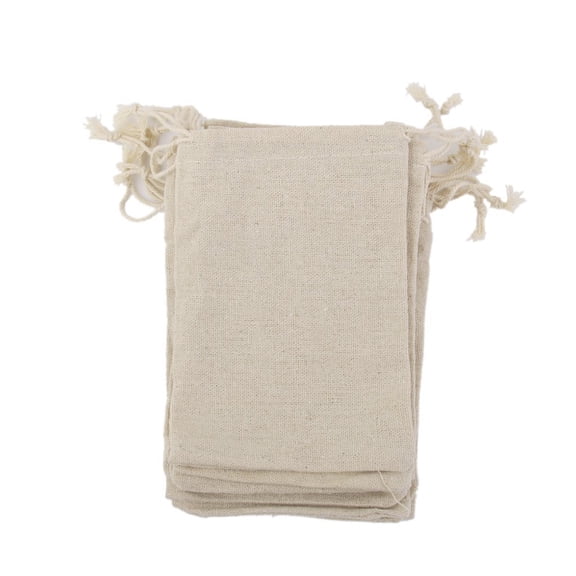 20 Pcs Drawstring Sack Bag Linen Gift Bags Jewelry Bags Birthday Bags for Presents
