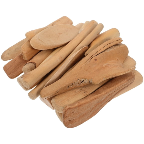 20 Pcs Driftwood Decor Christmas Decorations Outdoor Outdoor Decorations DIY Dried Wood Sticks Wood Christmas Decor