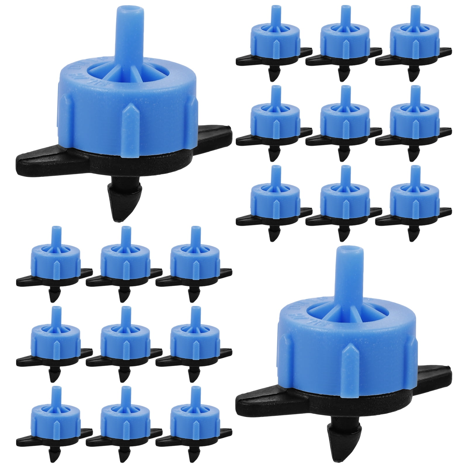 20 Pcs Drip Irrigation Nozzle Tools Sprinkler Head Outdoor Emitters Atomizing Nozzles Dripper