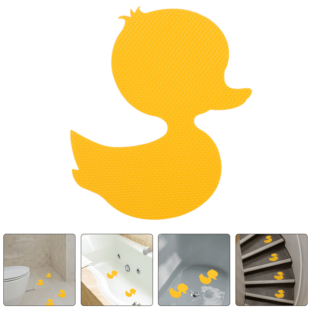 Duck Safety Grip Tub Mat - Extra Thick & Non-Slip For Bathtubs