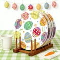 thumbnail image 1 of 20 Pcs Easter Party Plates, 7 Inch Disposable Paper Plates, Colorful Holiday Dinner Plates, Festive Tableware for Food, for Spring Parties, Picnics and Celebrations, 1 of 6
