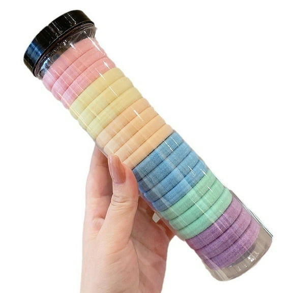 20 Pcs Elastics Hair Ties for Ponytails, Updos & Braids  All Hair Type, Hair Accessories for Girls & Women