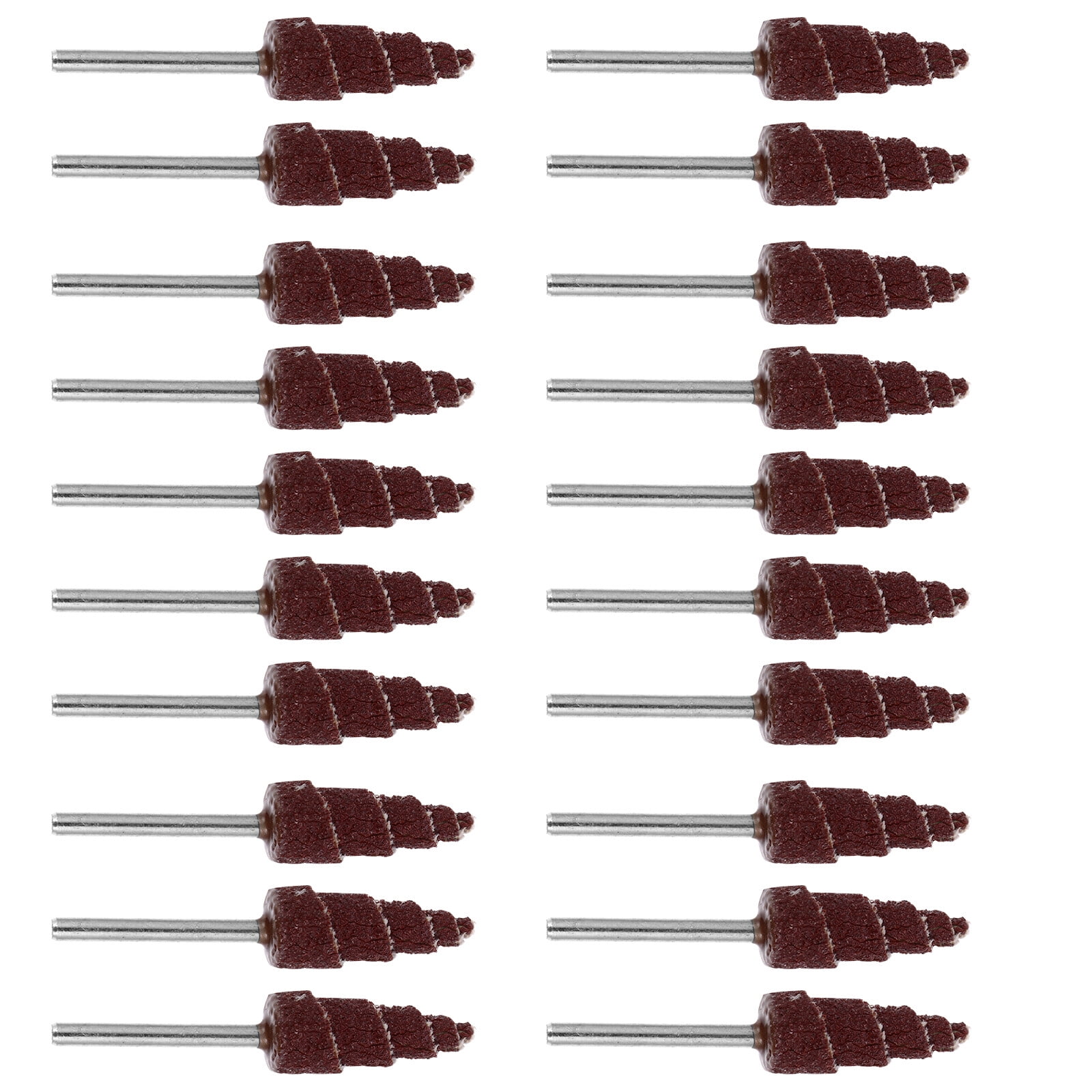 20 Pcs Emery Cloth Best Drill Bits for Stainless Steel Handle Grinding