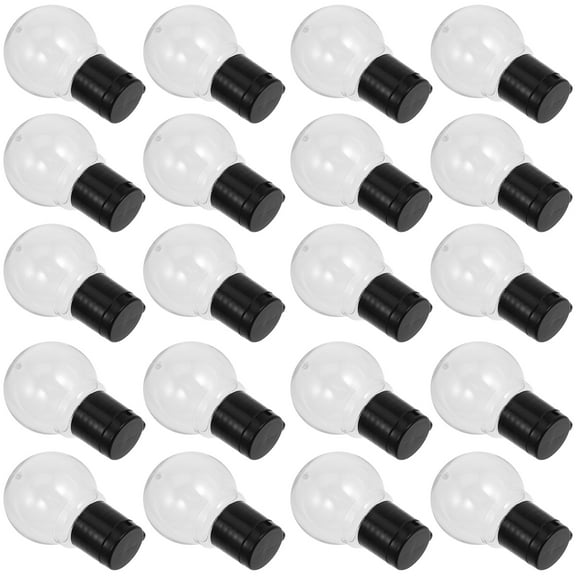 20 Pcs Empty Bulb Pendant Small Lamp Decor String Light Bulbs