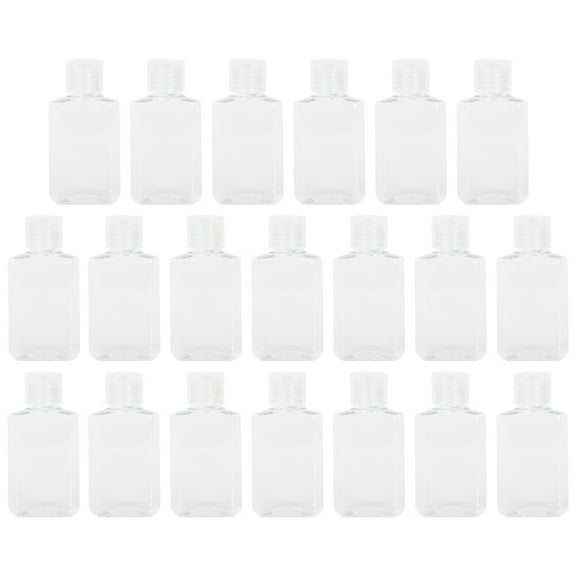 20 Pcs Empty Emulsion Bottle Mini Travel Bottles Squeeze Hand Soap Dispenser Toiletry