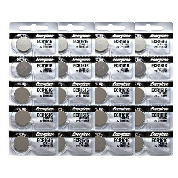 20 Pcs Energizer ECR1616 1616 3V Lithium Button Battery