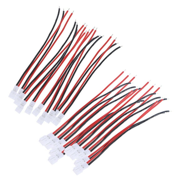 20 Pcs Female Connectors Remote Control Airplanes Plug Battery Line Ultra Silicone Wire