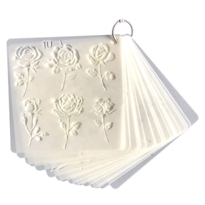 20 Pcs Flower Stencils Set,Reusable Flower Stencils on Wood For Painting,Flower Drawing Templates for Wall Murals,Furniture,Fabric Art and Wood Signs,Home DIY Supplies(5.9x5.9")(Multicolor)