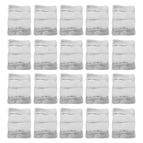 20 Pcs Reusable Clear Simulated Ice Cubes 2.5x2.2x2 cm for Drinks, Party, Bar, and Home Use