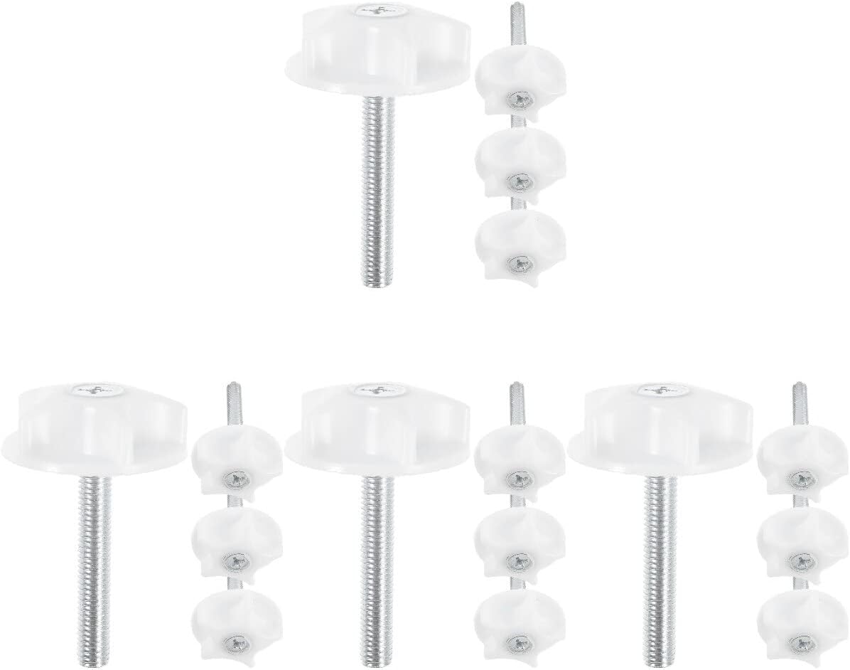 20 Pcs Furniture Fall Preventer Round Bed Frame Bed Wall Stopper Wall