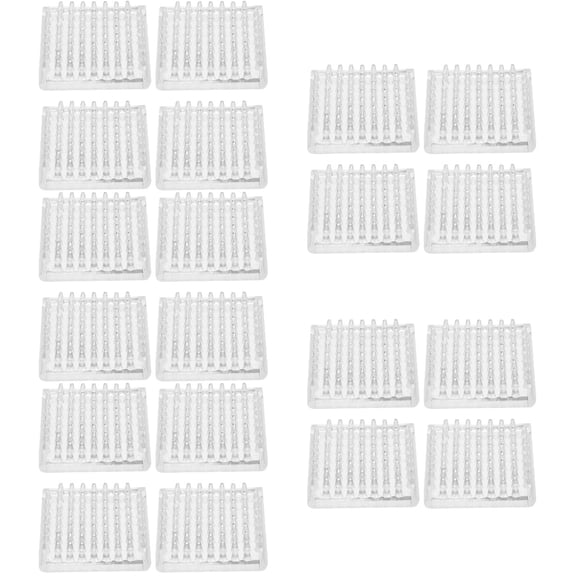 20 Pcs Furniture Mat Keep Couch Cushions from Sliding Hardwood Floors Chair Leg Protectors Flooring Sofa Castor Cups Carpet Savers Stoppers