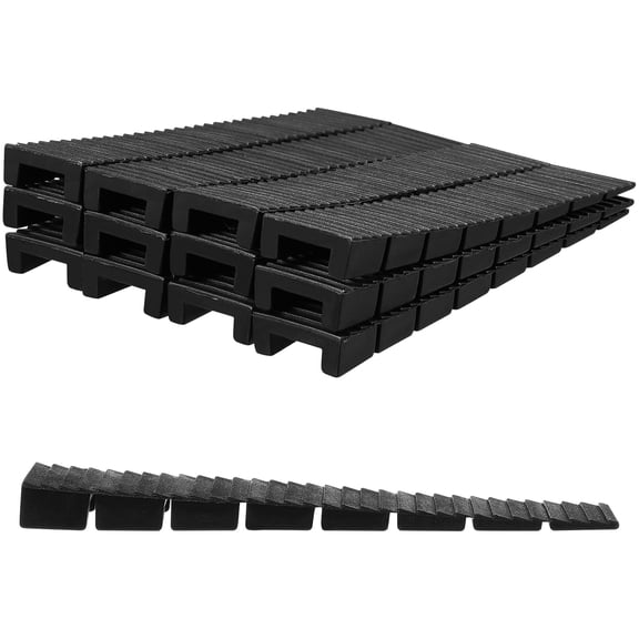 20 Pcs Furniture Plastic Shims for Leveling Weight Capacity Composite Wedges Shims Levelers Furniture Accessories