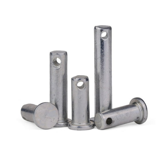 20 Pcs Galvanized Pin Positioning Pins, for Mechanical Equipment Electronic Accessories 14X60mm.