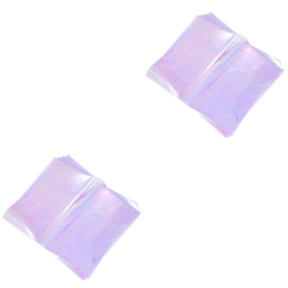20 Pcs Gift Wrapping Paper Iridescent Film Cellophane Wrapper Valentines Day Gradient