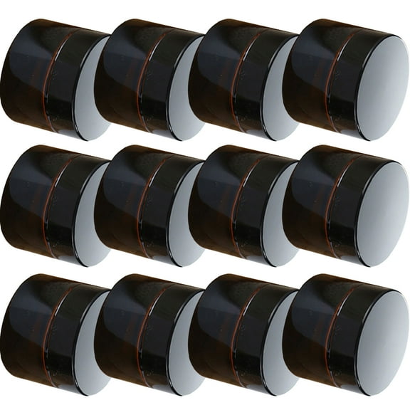 20 Pcs Glass Cream Jar Lip Balm Containers Empty Bottle Cream Container Face Cream Bottle Sample Holder Travel